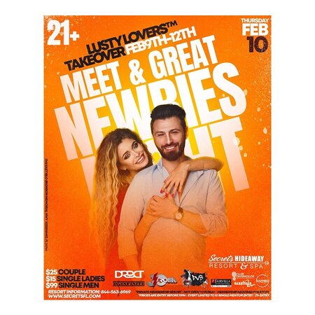 Meet & Greet Newbie Night - Lusty Lovers Takeover