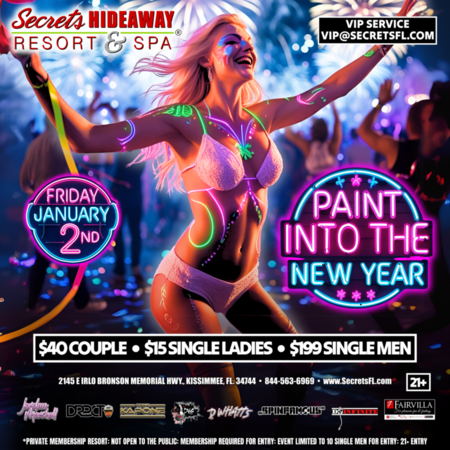 Paint into the New Year - New Years Celebration