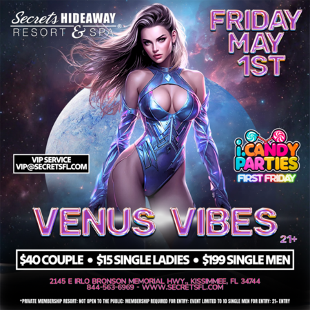 Venus Vibes - i.Candy and Friends Friday
