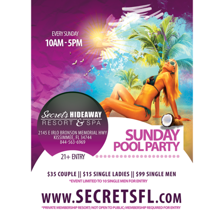 Pool Party 10am-5pm - i.Candy event
